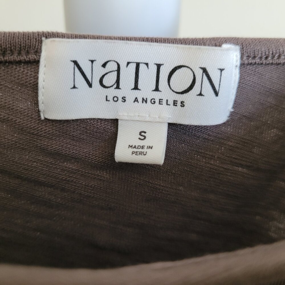 Nation LTD - Kitty Baby Dolly Dress in Espresso - Picture 11 of 16